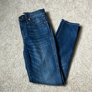 Madewell High Waisted Skinny Jeans
